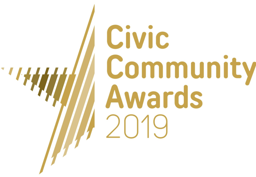 Civic Community Awards Logo hardwick house | Riverside